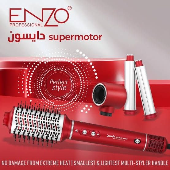 Brosse Soufflante et Sèche-Cheveux ENZO Original EN-6225